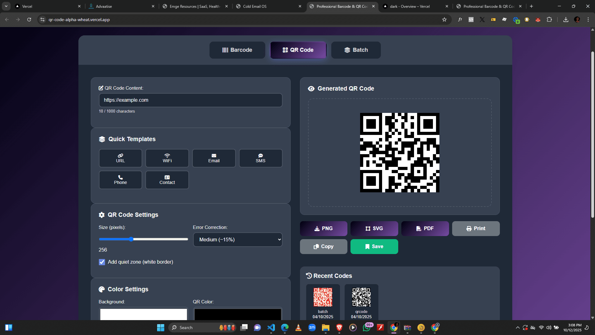 QR Code Generator  preview